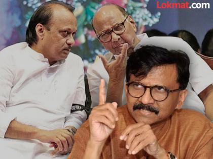 We wouldn't have dared to look other in the eye, Sanjay Raut reaction to Ajit Pawar, Sunil Tatkare, Praful Patel meeting with Sharad Pawar | अजित पवार-शरद पवारांची भेट ठाकरे गटाला खटकली?; संजय राऊतांनी केलं मोठं विधान