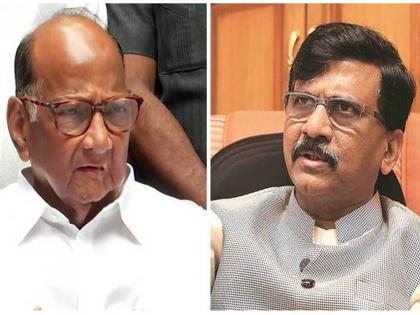 After Sharad Pawar's statement about MVA, Sanjay Raut spoke clearly, said about fighting together... | शरद पवारांनी मविआबाबत केलेल्या त्या विधानानंतर संजय राऊत स्पष्टच बोलले, एकत्र लढण्याबाबत म्हणाले...