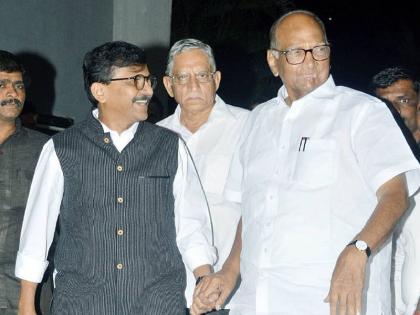 'Sharad Pawar-Sanjay Raut' interview cancelled due to Maharashtra cabinet expansion | 'शरद पवार- संजय राऊत' यांच्यातील सामना तूर्तास रद्द