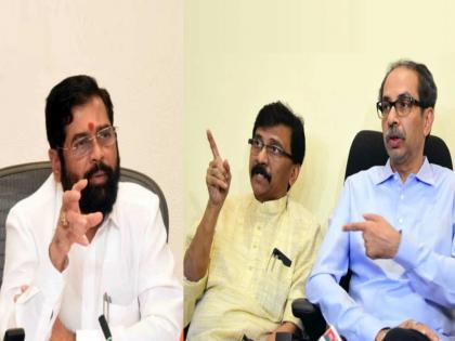 sanjay raut replied cm eknath shinde over criticism on uddhav thackeray | “स्वाभिमानाने लढलो, उद्धव ठाकरेंनी केले ते करायची हिंमत आहे का?”; राऊतांचा शिंदेंना टोला