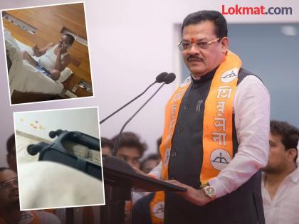 Minister Sanjay Shirsat targeted Sanjay Raut while giving an explanation on the video going viral | "नोटांनी भरलेली बॅग मी आल्याबरोबर कपाटात..."; खळबळ उडवणाऱ्या व्हिडीओवर संजय शिरसाटांनी सोडलं मौन Minister Sanjay Shirsat targeted Sanjay Raut while giving an explanation on the video going viral | "नोटांनी भरलेली बॅग मी आल्याबरोबर कपाटात..."; खळबळ उडवणाऱ्या व्हिडीओवर संजय शिरसाटांनी सोडलं मौन