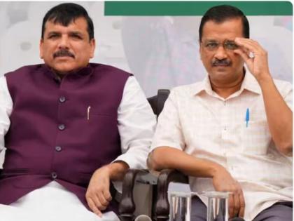 AAP Sanjay Singh lashes out at BJP over attack on Arvind Kejriwal says they want tried to kill | Sanjay Singh : "भाजपाने केला केजरीवालांना मारण्याचा प्रयत्न, द्वेषाच्या राजकारणाने..."; आप नेत्याचा गंभीर आरोप