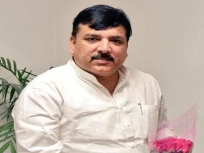 aap leader sanjay singh target pm narendra modi and bjp president amit shah | "भाजपा फक्त दोन गुजरात्यांचा पक्ष झालाय, एक रंगा, तर दुसरा बिल्ला"