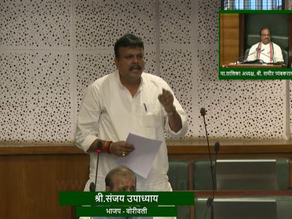 Hands of those who slaughter cows should be broken Sanjay Upadhyay is aggressive on the issue of cow smuggling | "गाय कापणाऱ्यांचे हात तोडले पाहिजेत"; गौसंवर्धनाच्या मुद्द्यावरुन भाजपचे संजय उपाध्याय आक्रमक