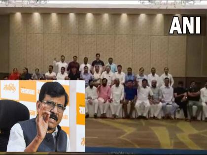 Sanjay Raut claims that 21 MLAs in Eknath Shinde's possession will be in Shiv Sena when they come in contact with us | शिंदेंच्या ताब्यातील २१ आमदार आमच्या संपर्कात, मुंबईत आल्यावर ते शिवसेनेत असतील, संजय राऊतांचा दावा 