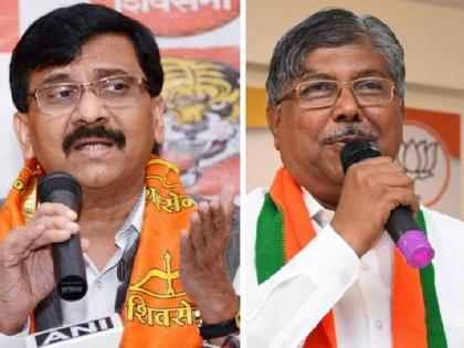 Chandrakant patil slams sanjay raut over Belgaum MahaPalika Election | 'संजय राऊत यांचा अमेरिकेचाही अभ्यास असू शकतो', चंद्रकांत पाटलांचा टोला