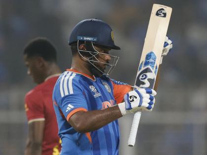 IND vs WI : संजू सॅमसनची अविस्मरणीय खेळी! विक्रमी विजयासह टीम इंडियाची सेमीफायनलमध्ये एन्ट्री IND vs WI : संजू सॅमसनची अविस्मरणीय खेळी! विक्रमी विजयासह टीम इंडियाची सेमीफायनलमध्ये एन्ट्री