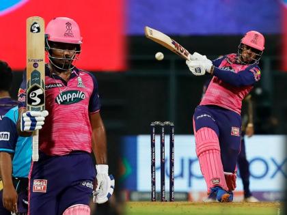 Shimron Hetmyer Sanju Samson shines after Jos Buttler fails Rajasthan Royals give 153 Runs Target to win Kolkata Knight Riders IPL 2022 KKR vs RR | Shimron Hetmyer Sanju Samson, IPL 2022 KKR vs RR Live: शिमरॉन हेटमायर पुन्हा ‘हिट’! संजू सॅमसनच्या अर्धशतकाच्या साथीने राजस्थानची १५० पार मजल