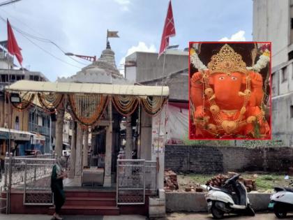 छत्रपती संभाजीनगरचे ग्रामदैवत संस्थान गणपती मंदिराच्या जागेत १९०० चौ. फुटांची भर