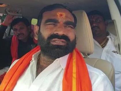 hingoli kalamanuri rebel shiv sena mla santosh bangar expecting minister post | मंत्रिपद दिलं तर माझ्यात पुन्हा दहा हत्तीचं बळ येईल - संतोष बांगर