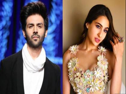 Kartik Aryan's response to the question of Sara Ali Khan's dating, see video | सारा अली खानच्या डेटिंगच्या प्रश्नावर कार्तिक आर्यनने दिली ही प्रतिक्रिया, पाहा व्हिडीओ