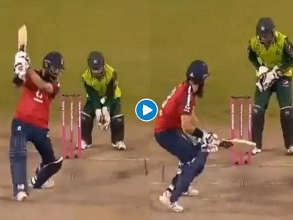 Video: Sarfaraz Ahmed shockingly misses chance to stump Moeen Ali with ball in his gloves | Video : मोईन अलीला बाद करण्याची सोपी संधी गमावली; सर्फराज अहमद रापत बसला चेंडू