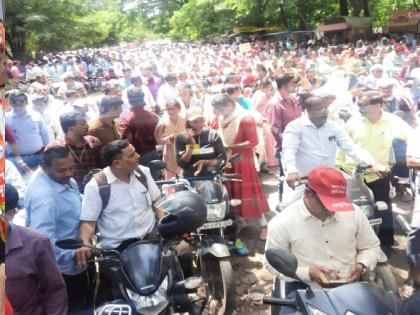 Bike rally of government employees in Kolhapur to demand cancellation of contributory pension scheme and implementation of old pension scheme | एकच मिशन, जुनी पेन्शन; सरकारी कर्मचाऱ्यांची कोल्हापुरात भव्य बाईक रॅली