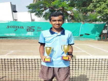 Success of Kolhapur Sarthak Gaikwad in National Ranking Tennis Tournament | राष्ट्रीय मानांकन टेनिस स्पर्धेत कोल्हापूरच्या सार्थक गायकवाडचे यश