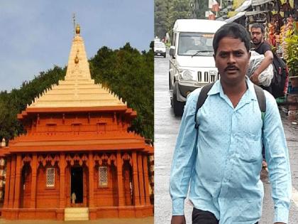 Ganesha devotee Subhash Kumbhar from Sarud in Kolhapur has been walking to Ganapatipule for Angaraki Sankashti for 17 consecutive years | कोल्हापुरातील गणेशभक्ताची सलग १७ वर्षे 'अंगारकी संकष्टीला' गणपतीपुळेची 'पायी वारी'