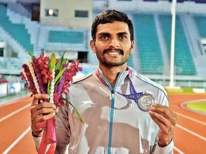 Sarvesh Kushare of Devgaon in Niphad taluka selected for long jump game in Paris Olympics! | निफाड तालुक्यातील देवगावच्या ‘सर्वेश’ची पॅरिस ऑलिम्पिकपर्यंत उंच उडी!