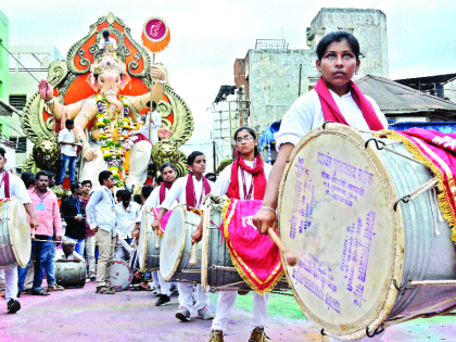 Confirmation of the devotees; Push the Dolby this year | भक्तांचा निर्धार पक्का; यंदाही डॉल्बीला धक्का