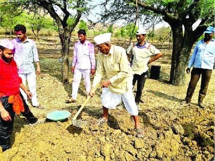  Yatra donation expenses for the work of drainage, construction of a storm | यात्रेतील देणगी जलयुक्तच्या कामासाठी खर्च ,बनवडीत तुफान आलंया