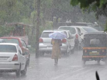 Heavy rainfall in Satara district, 64 mm rain in Mahabaleshwar | सातारा जिल्ह्यात परतीच्या पावसाची जोरदार हजेरी, महाबळेश्वरला ६४ मिलीमीटर पाऊस