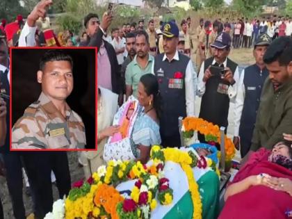 पत्नीच्या डिलिव्हरीसाठी आलेल्या जवानाचे अपघाती निधन; बाप-लेकीची पहिली अन् शेवटची भेट पत्नीच्या डिलिव्हरीसाठी आलेल्या जवानाचे अपघाती निधन; बाप-लेकीची पहिली अन् शेवटची भेट