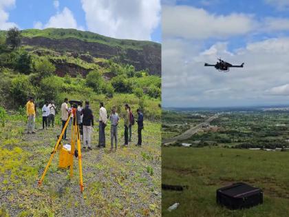 Drone survey for Limb Khin IT Park hope of youth in Satara district revived | लिंब खिंड 'आयटी पार्क'साठी ड्रोन सर्वेक्षण, सातारा जिल्ह्यातील युवकांच्या आशा पुन्हा पल्लवित Drone survey for Limb Khin IT Park hope of youth in Satara district revived | लिंब खिंड 'आयटी पार्क'साठी ड्रोन सर्वेक्षण, सातारा जिल्ह्यातील युवकांच्या आशा पुन्हा पल्लवित