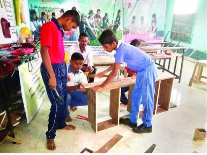 Children-Girls Livelihood Cooking & Welding: Art Parenments School Activities | मुलं-मुली शिकतायत स्वयंपाक अन् वेल्डिंग : कला पेरेन्टस् स्कूलचा उपक्रम