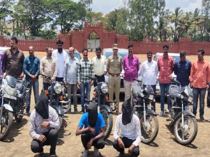 Satara police arrested an inter state gang of vehicle thieves, 18 vehicles worth half a crore seized | वाहन चोर आंतरराज्य टोळी जेरबंद, सव्वा कोटींची १८ वाहने जप्त; सातारा पोलिसांची दबंग कारवाई