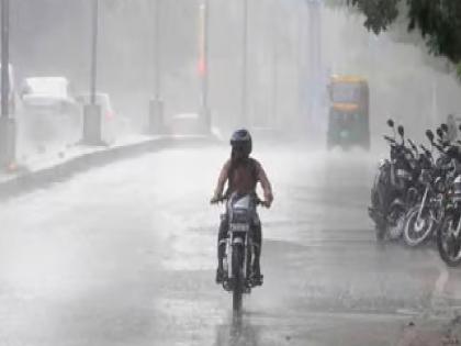 Heavy rain in western part of Satara district, Navja rainfall near 1100 mm | सातारा जिल्ह्याच्या पश्चिम भागात पावसाचा जोर, नवजाचा पाऊस ११०० मिलीमीटरजवळ