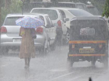 Rain again after five days in Satara; Find out the rainfall in Navjala, Mahabaleshwar | साताऱ्यात पाच दिवसानंतर पुन्हा पावसाची हजेरी; नवजाला, महाबळेश्वरला पर्जन्यमान किती..जाणून घ्या