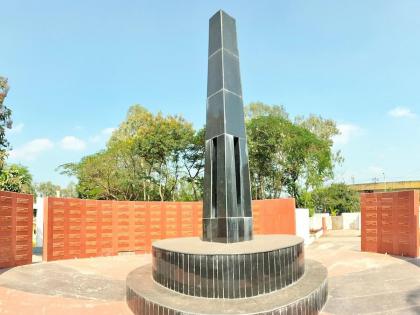 Satara: Colonel Santosh Mahadik Memorial Park names 263 martyrs, work towards completion, youth will get inspiration | Satara: कर्नल संतोष महाडिक स्मृती उद्यानात २६३ शहिदांची नावे, काम पूर्णत्वाकडे