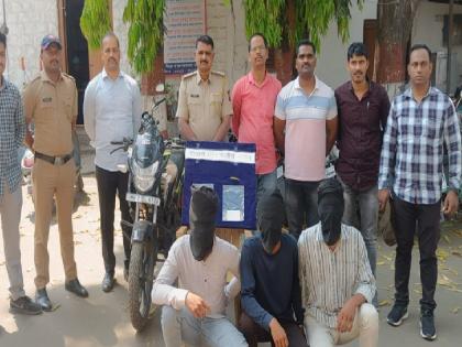 Satara city police arrested three people who kidnapped and robbed the youth | Satara: हॉटेलमध्ये जेवण करून जाणाऱ्याला लुटले; तिघांच्या मुसक्या आवळल्या 