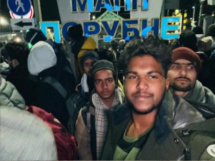 Ukraine shields Indian students! Saad Sheikh of Karad said that we .. | युक्रेनने भारतीय विद्यार्थ्यांची केली ढाल! कऱ्हाडचा साद शेख म्हणाला तर आम्ही..