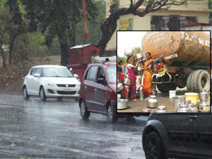 Rainfall in western parts of Satara district; Water supply by tankers to the east | पश्चिमेकडे पाऊस; पूर्वेकडे टॅंकरचा धुरळा; सातारा जिल्ह्यातील स्थिती 