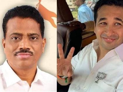 maharashtra election result 2019: Nitesh Rane leads Karnavali by 10 thousand votes, Shiv Sena's Satish Sawant trails behind | महाराष्ट्र निवडणूक निकाल २०१९ : कणकवलीत नितेश राणे 10 हजार मतांनी आघाडीवर, शिवसेनेचे सतीश सावंत पिछाडीवर