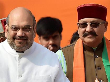 Pushkar Singh Dhami: Satpal Maharaj in Delhi; 35 MLAs ready for Rebellion in Uttarakhand | Pushkar Singh Dhami: उत्तराखंडमध्ये घमासान! अमित शहांनी समजावले तरी सतपाल महाराज दिल्लीत; 35 आमदार बंडखोरीच्या तयारीत