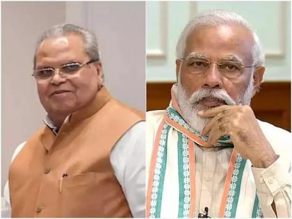 satyapal malik says even i was told that if i stay silent then i can become the vice president pm modi | गप्प राहिल्यास उपराष्ट्रपती करू, मलाही दिले गेले होते संकेत; सत्यपाल मलिक यांनी पुन्हा उडवली खळबळ