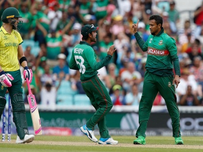 ICC World Cup 2019: Bangladesh's historic performance, beat South Africa by 21runs | ICC World Cup 2019 : बांगलादेशची ऐतिहासिक कामगिरी अन् अविश्वसनीय विजय; आफ्रिका पराभूत