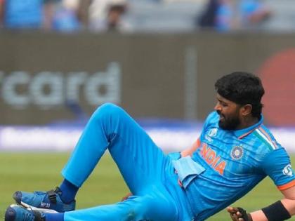 Hardik Pandya unlikely to feature in India's World Cup clash against England, after missing the New Zealand game.  | हार्दिक पांड्या इंग्लंडविरुद्धच्या सामन्याला मुकणार; BCCI कडून मिळाले महत्त्वाचे अपडेट्स