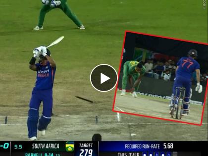 IND vs SA 2nd ODI Live Updates : Kagiso Rabada gets the big fish Shubman Gill, terrific catch and India 48 for 2, Watch Video  | IND vs SA 2nd ODI Live Updates : शिखर धवनचा त्रिफळा उडाला, शुबमन गिलचा अप्रतिम झेल कागिसो रबाडाने टिपला; Video 