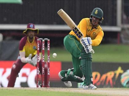 Rain of fours, sixes and records, South Africa successfully chase the biggest target in T20Is | SA Vs WI: चौकार, षटकार आणि रेकॉर्ड्सचा पाऊस, टी-२०मध्ये दक्षिण आफ्रिकेने केला सर्वात मोठ्या लक्ष्याचा यशस्वी पाठलाग 