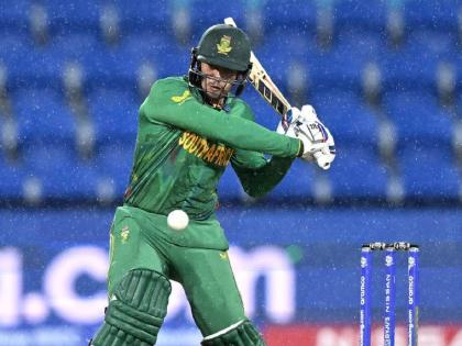 T20 World Cup, SA vs ZIM : Quinton De Kock unbeaten on 47 in just 18 balls in a 64 run chase, Match called off, points shared between Zimbabwe vs South Africa. | T20 World Cup, SA vs ZIM : १७ चेंडूंत ४७ धावा! Quinton De Kock ने प्रयत्न केला, दक्षिण आफ्रिकेवर अन्याय झाला; १ गुण मिळाला