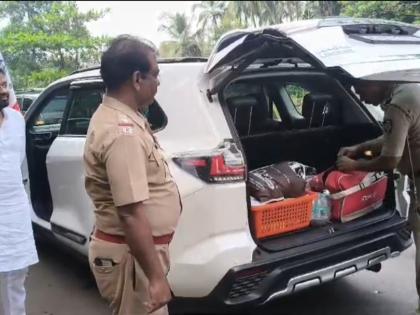 maharashtra assembly vidhan sabha election 2024 police on alert mode and inspection of vehicles of candidates too | निवडणूक यंत्रणा सतर्क; उमेदवारांच्या वाहनांची तपासणी, पोलिसांकडून नाकाबंदी