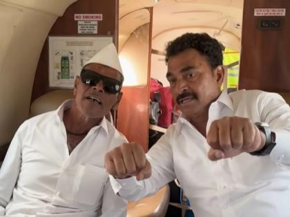 Actor Sayaji Shinde and Shivaji Shinde from Satara have been friends for sixty years | Friendship Day: शेतातला शिवज्या अन् सिनेमातल्या सयज्याची दोस्ती!, विमानवारी घडविली