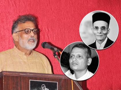 Savarkar helped Godse in providing gun in Gandhi assassination - Tushar Gandhi | गांधी हत्येत सावरकरांनी गोडसेला बंदूक पुरवण्यासाठी मदत केली होती - तुषार गांधी