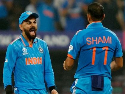 The Grand Virat Kohli And Mohammad Shami Show in the world cup semi final match | द ग्रँड विराट-शमी शो...