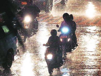 Rainy night! Mumbai Thane & around very likely to get intermittent intense spells of rain for next 3,4 hours water logging at lower level  | रात्र पावसाची! मुंबई, ठाण्यात पुढील तीन चार तास मुसळधार कोसळणार; पाणी साचण्याचा इशारा