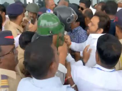 Uddhav Thackeray group and BJP activists clashed at Chhatrapati Sambhajinagar when Aditya Thackeray tour | ठाकरे गट अन् भाजपा कार्यकर्ते भिडले; आदित्य ठाकरेंच्या दौऱ्यात मोठा राडा