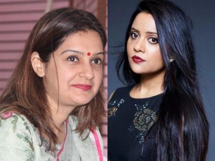 'Hope you get speedy recover', Shiv Sena leader priyanka chaturvedi on Amrita Fadnavis | 'लवकर बऱ्या व्हाल', अमृता फडणवीसांना शिवसेनेचं जशास तसं उत्तर 