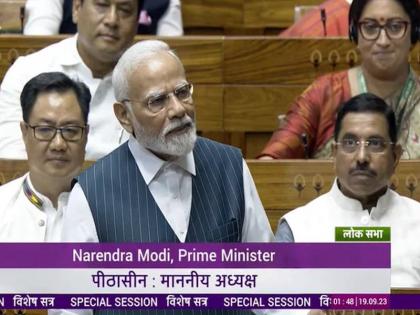 Bill to amend constitution for women's reservation; Big announcement by PM Narendra Modi | 'महिला आरक्षणासाठी घटनेत दुरुस्तीचं विधेयक मांडणार'; नरेंद्र मोदींची मोठी घोषणा