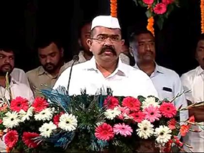 Workers will protest against the Minister; Narendra Patil's warning | कामगार मंत्र्यांविरोधात आंदोलन करणार; नरेंद्र पाटील यांचा इशारा 